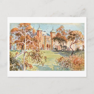 Carte Postale Ancienne résidence du gouvernement, Perth, Austral