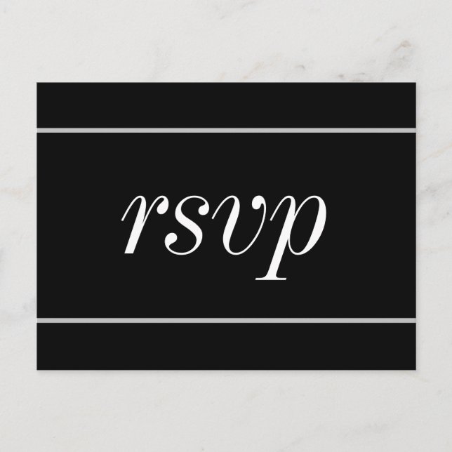 Carte postale ancienne RSVP (Devant)