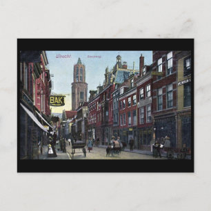Carte postale ancienne - Steenweg, Utrecht, Pays-B