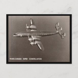 Carte postale ancienne - Super Constellation
