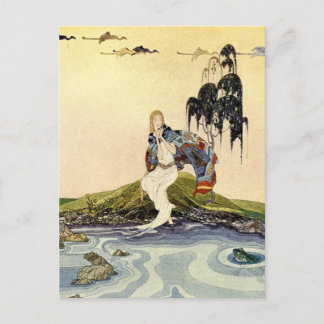 Carte Postale Anciennes contes de fées françaises : dans mon dom