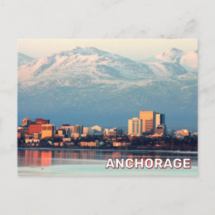 Carte Postale Ancrage, Alaska