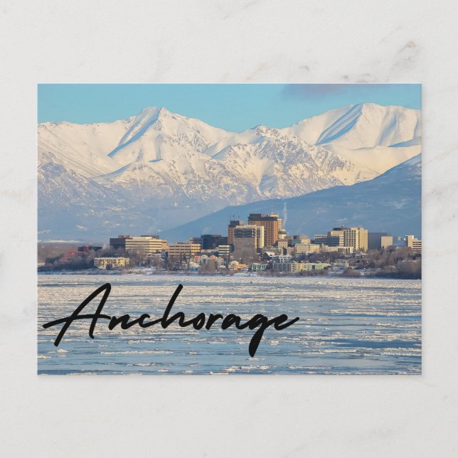 Carte Postale Ancrage Alaska (Devant)