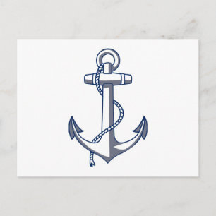 Carte Postale Ancre nautique