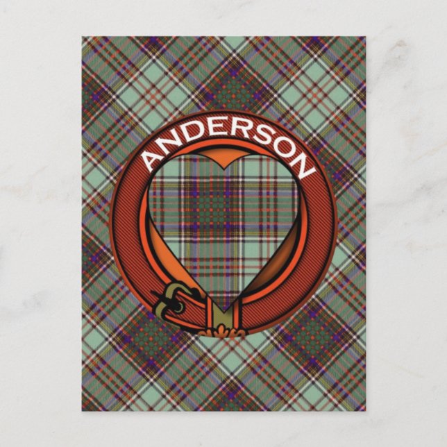 Carte Postale Anderson (Devant)