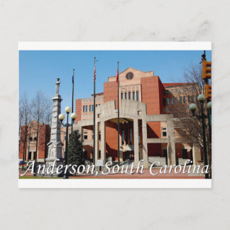Carte Postale Anderson, Caroline du Sud