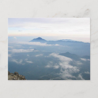 Carte Postale Andes de Volcan Tajumulco, Guatemala