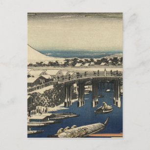 Carte Postale Ando Hiroshige - Nihonbashi, Éclaircie après la ne
