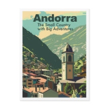 Andorra Lavella Art vintage Voyage