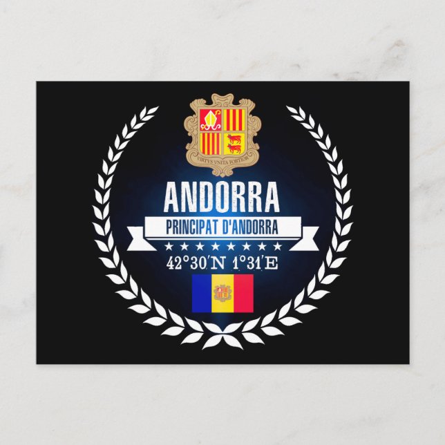 Carte Postale Andorre (Devant)