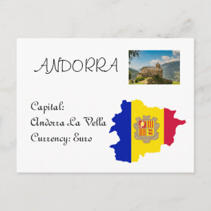 Carte Postale Andorre
