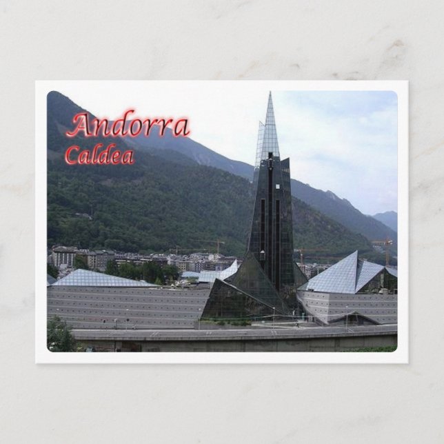 Carte Postale Andorre - Caldea - (Devant)