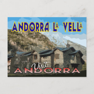Carte Postale Andorre La Vella, Visiter Andorre