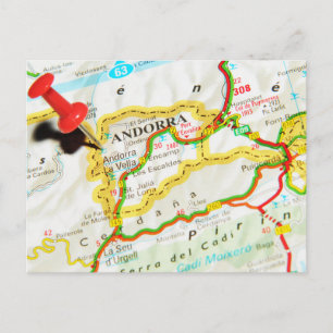 Carte Postale Andorre la Vieille, Andorre