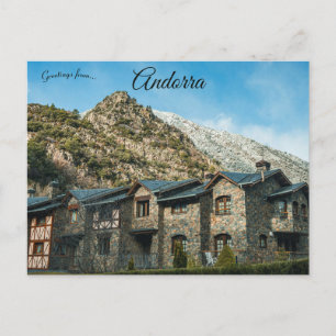 Carte Postale Andorre-la-Vieille en Andorre