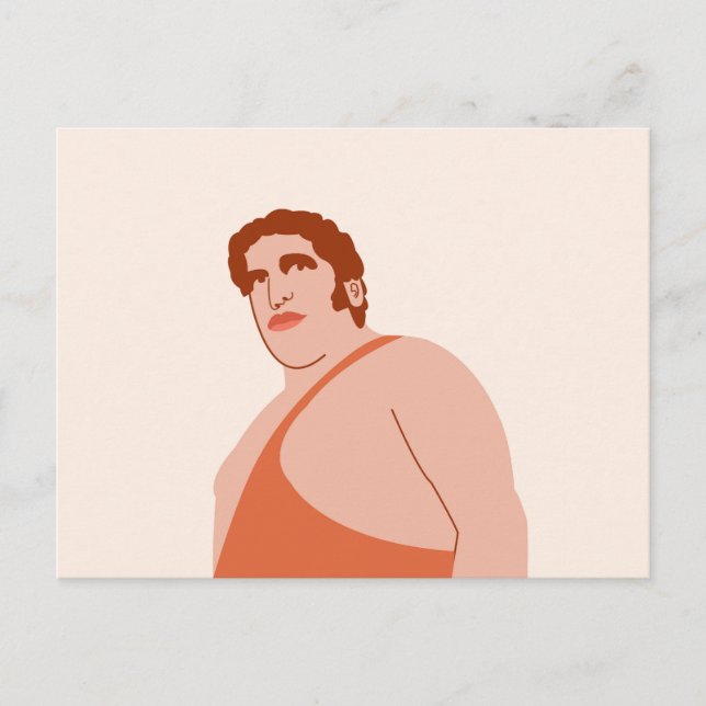 Carte Postale Andre the Giant (Devant)
