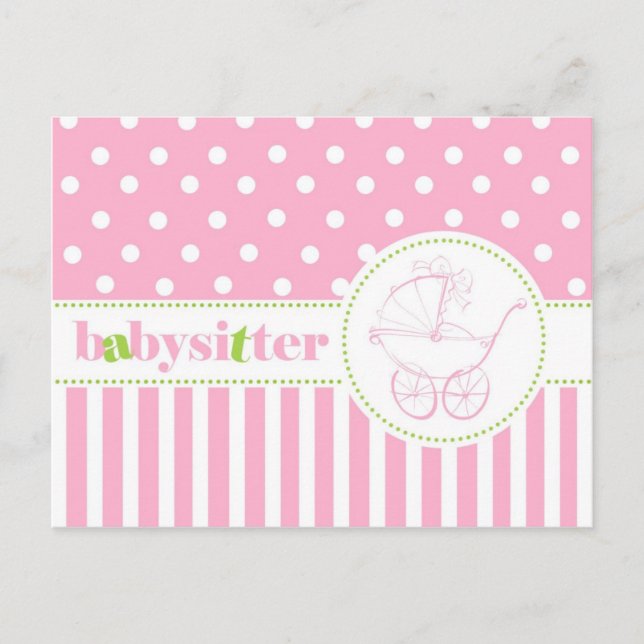 Carte Postale Andrea Babysitter (Devant)