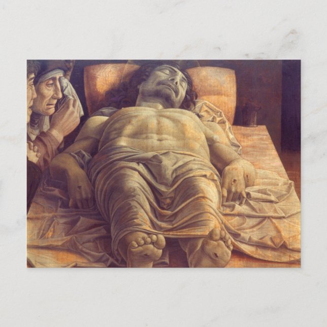 Carte Postale ANDREA MANTEGNA - lamentation du Christ 1480 (Devant)