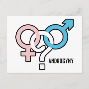 Carte Postale Androgyny