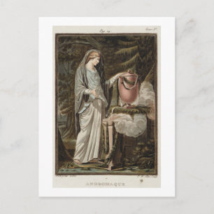 Carte Postale Andromaque, costume for 'Andromaque' by Jean Racin