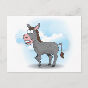 Carte Postale Âne