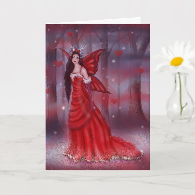 Carte postale Aneira valentine fairy par Renee (Petite plante)