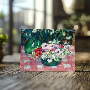 Carte Postale Anémones   Theo van Rysselberghe