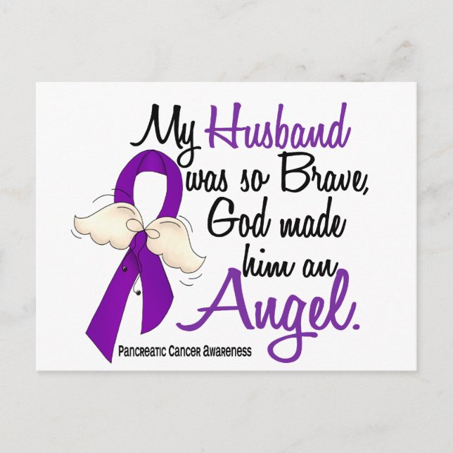 Carte Postale Ange 2 Mari Cancer pancréatique (Devant)
