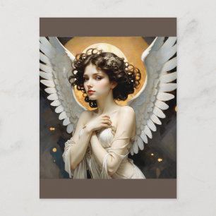 Carte Postale ange béni qui vous protège
