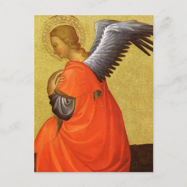 Carte Postale Ange de la Renaissance par Maître du Bambino Vispo (Devant)