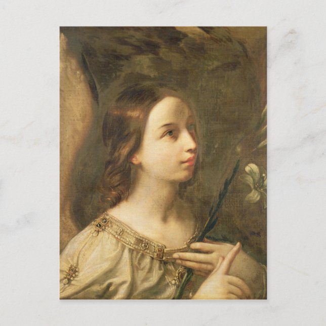 Carte Postale Ange de l'annonce (Devant)