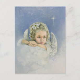 Carte Postale Ange de Noël
