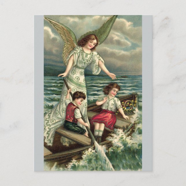 Carte Postale Ange gardien (Devant)