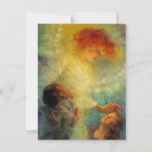 Carte Postale "Ange gardien" de Franz Dvorak
