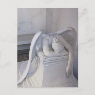 Carte Postale Ange Ne jamais pleurer seul (vue fro