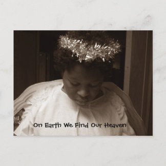 Carte Postale Ange sur terre