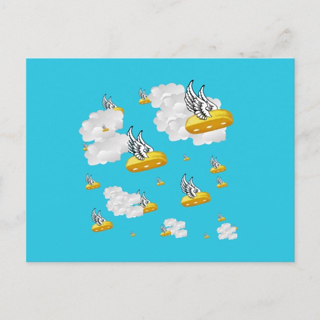 Carte Postale Ange Twinkies (Devant)