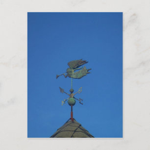 Carte Postale Ange Vane météorologique