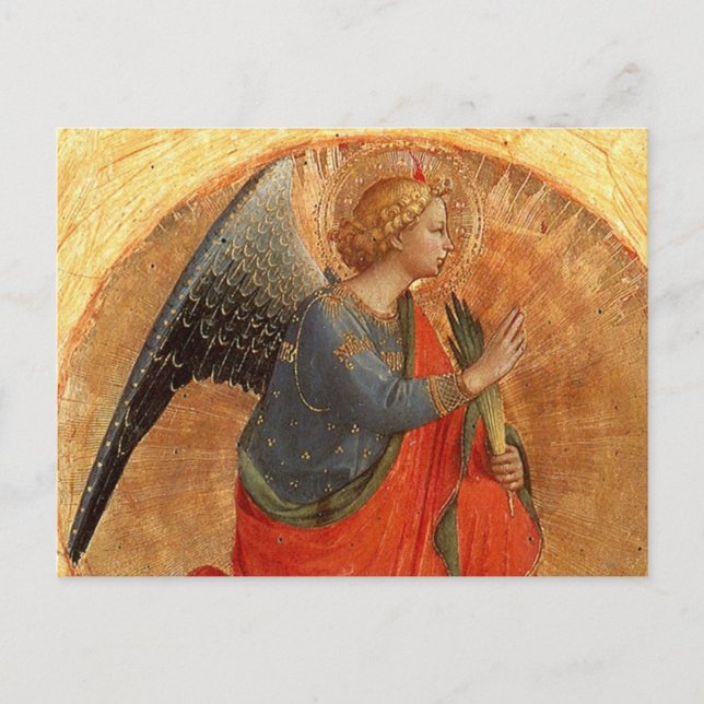 Carte Postale Angel à l'annonce (Devant)