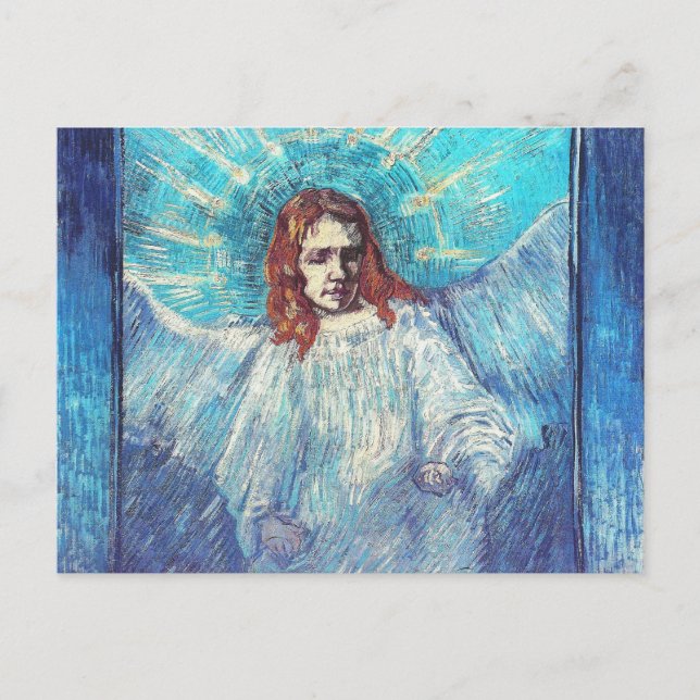 Carte Postale Angel après Rembrandt Van Gogh Fine Art (Devant)
