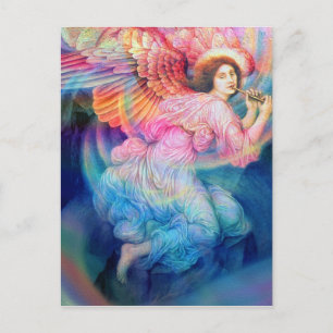 Carte Postale Angel arc-en-ciel