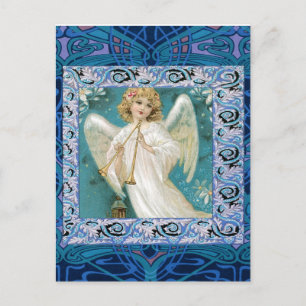 Carte Postale Angel avec trompette