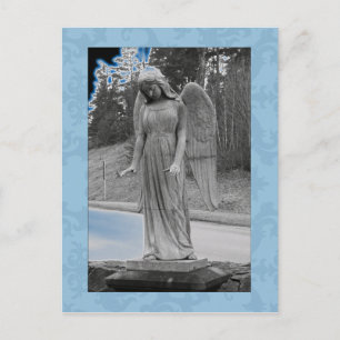 Carte Postale Angel bleu 17
