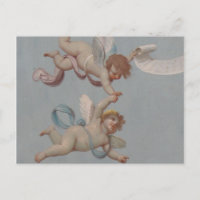 Angel Cherubs Renaissance lunaire