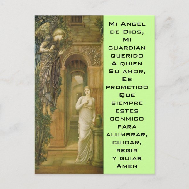 Carte postale Angel de Dios (Devant)