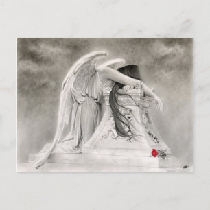 Carte postale Angel de plaie
