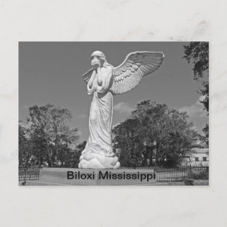 Carte Postale Angel de pleur au centre d'accueil Biloxi