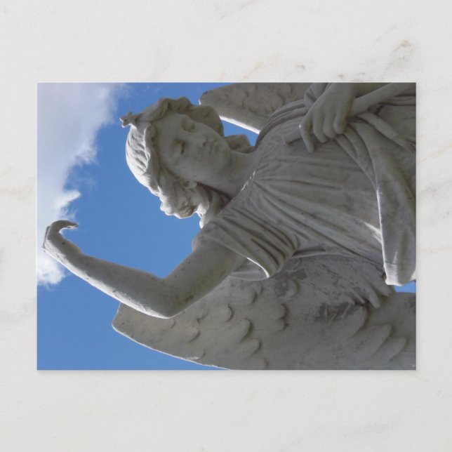 Carte postale Angel en béton (Devant)