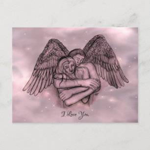Carte Postale Angel Eros in Love