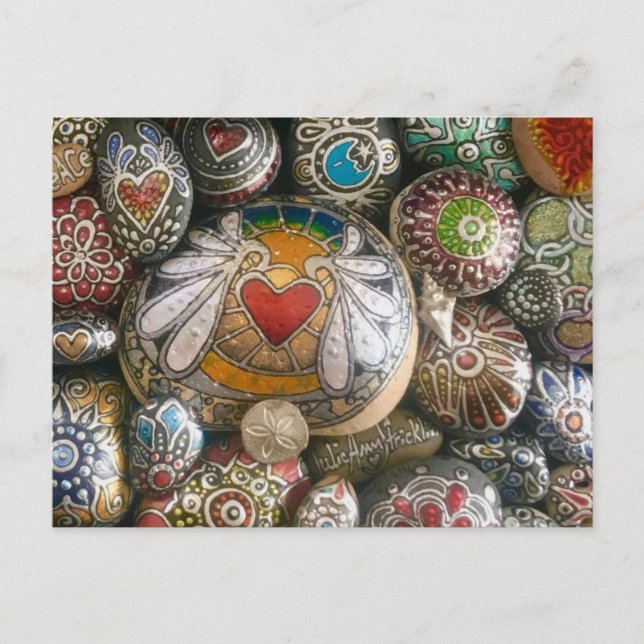 Carte postale Angel Heart Rock & Silver Shell (Devant)
